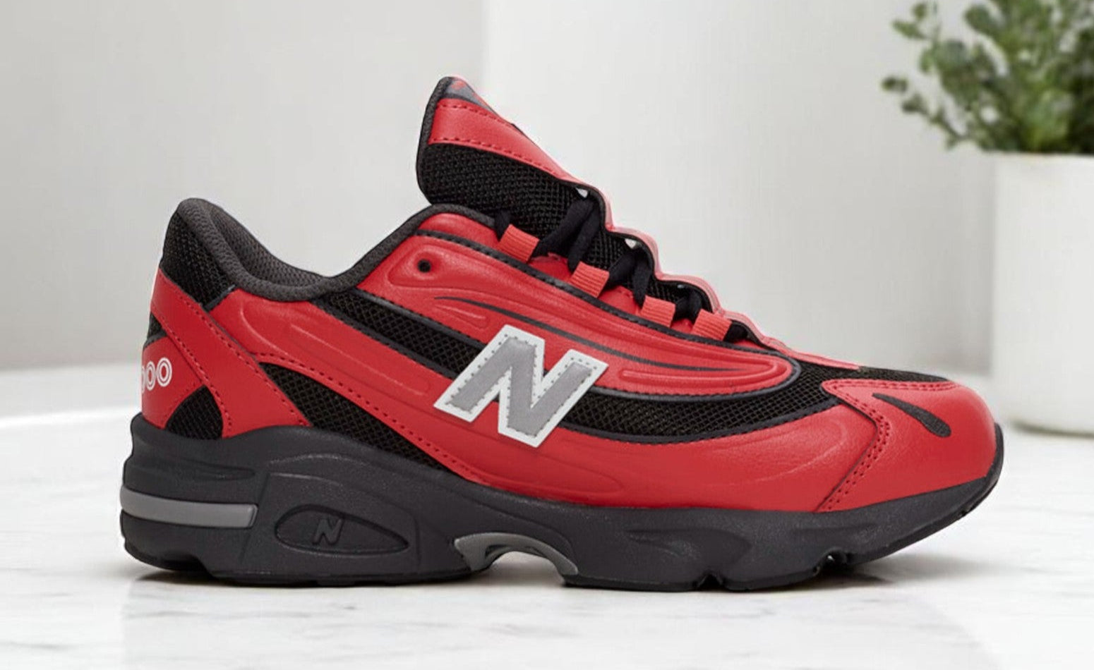 [GC1000SR] GRADE SCHOOL NEW BALANCE GC1000 'RED BLACK'
