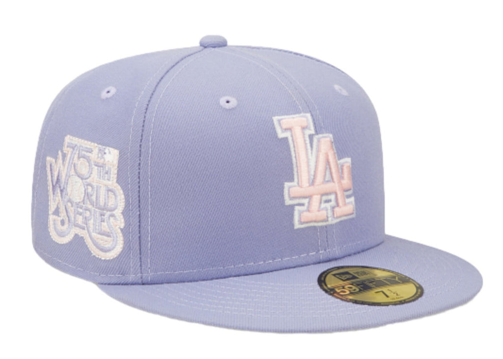 [70691225] Mens New Era MLB LA DODGERS 5950 FITTED '75TH WORLD SERIES'