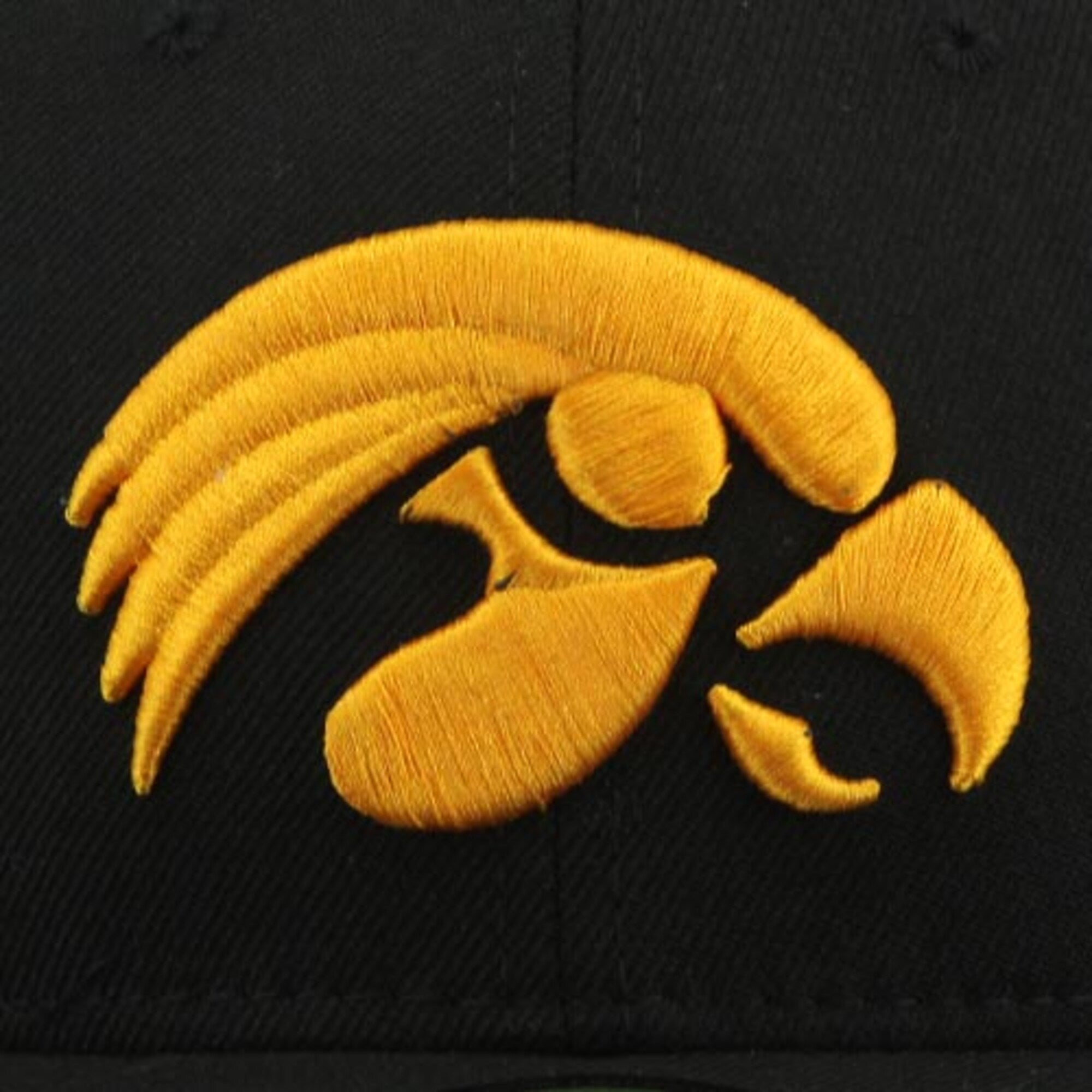 [11434252] MENS NEW ERA NCAA IOWA HAWKEYES 5950 LOGO FITTED - BLACK/ORANGE