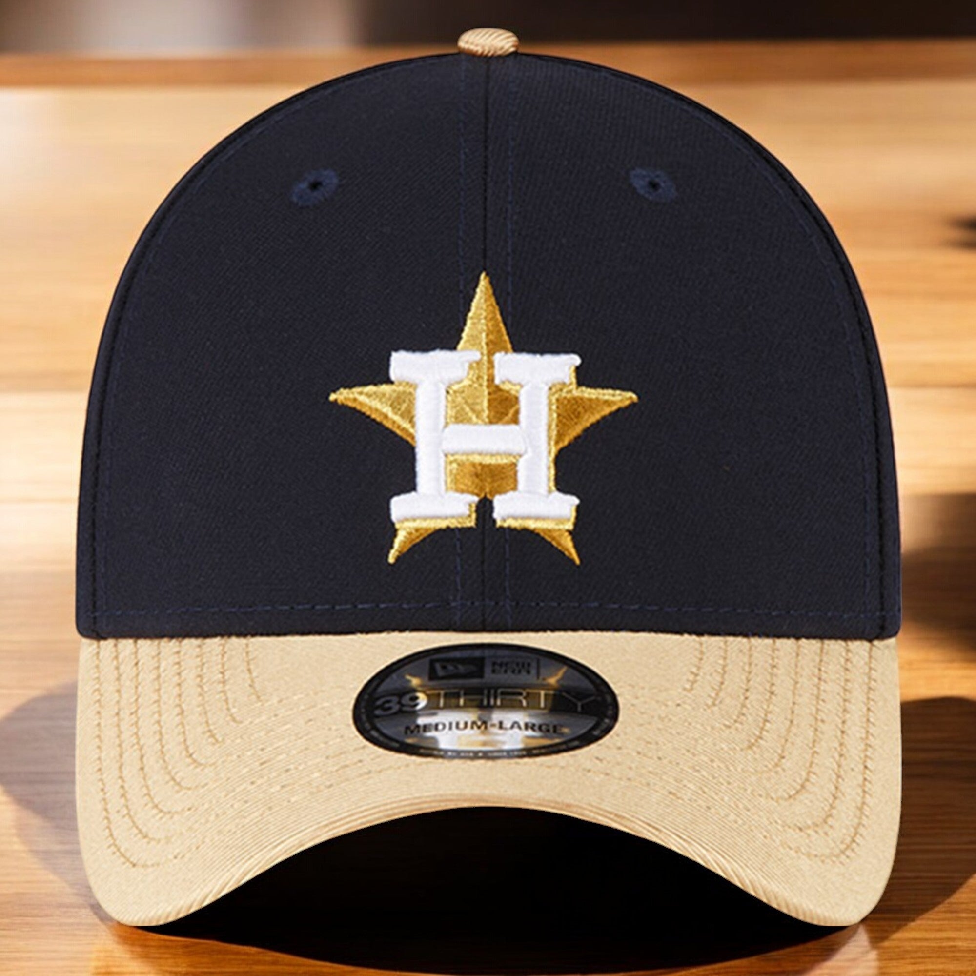 [60413965] Mens New Era MLB 3930 GOLD COLLECTION FLEX FIT - HOUSTON ASTROS