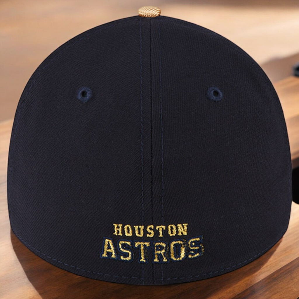 [60413965] Mens New Era MLB 3930 GOLD COLLECTION FLEX FIT - HOUSTON ASTROS