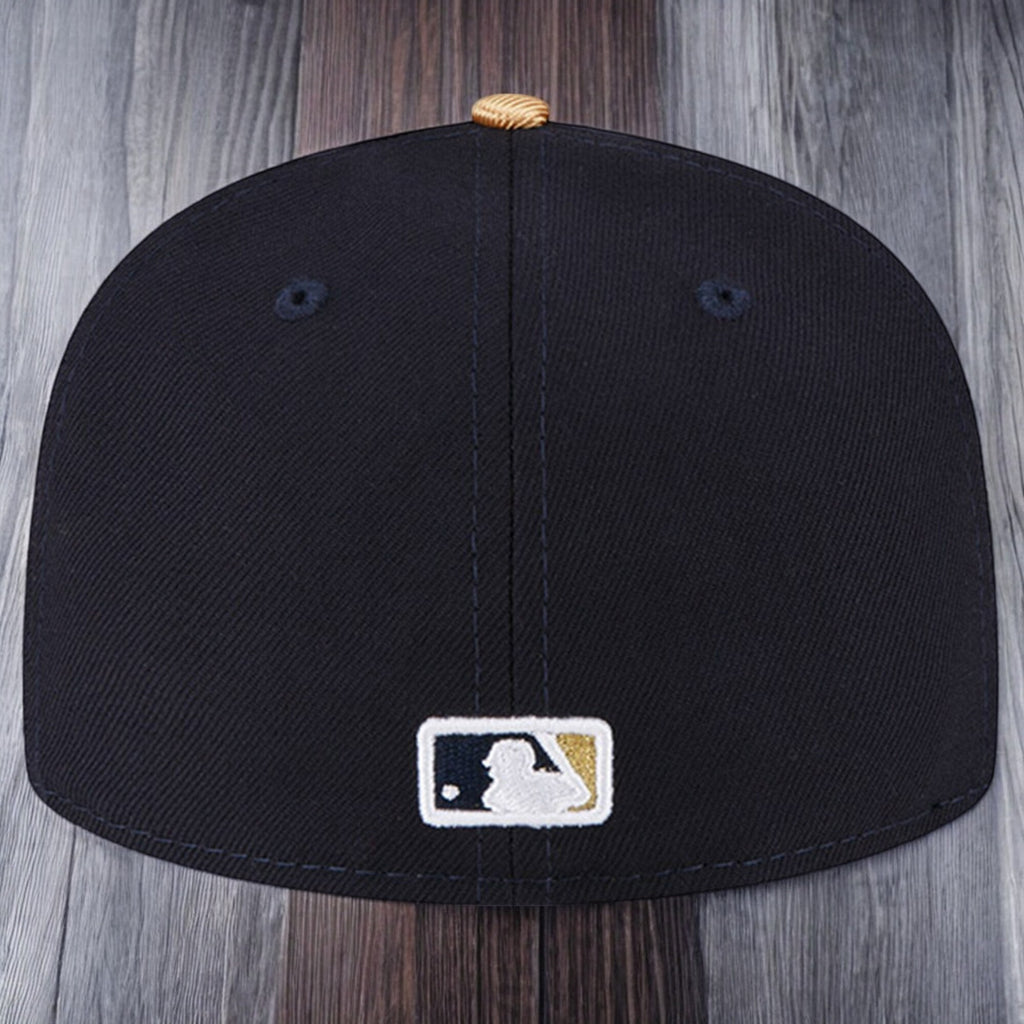 [60413994] MENS NEW ERA MLB HOUSTON ASTROS 5950 GOLD 2023 FITTED - NAVY/GOLD