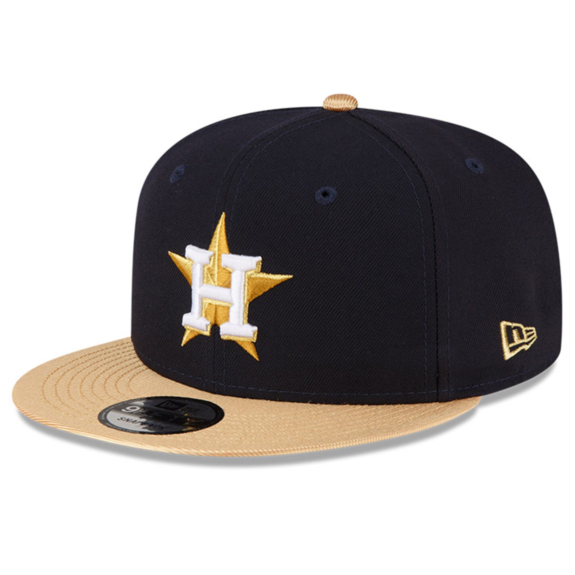 [60414063] MENS NEW ERA MLB HOUSTON ASTROS 950 GOLD 2023 SNAPBACK - NAVY/GOLD