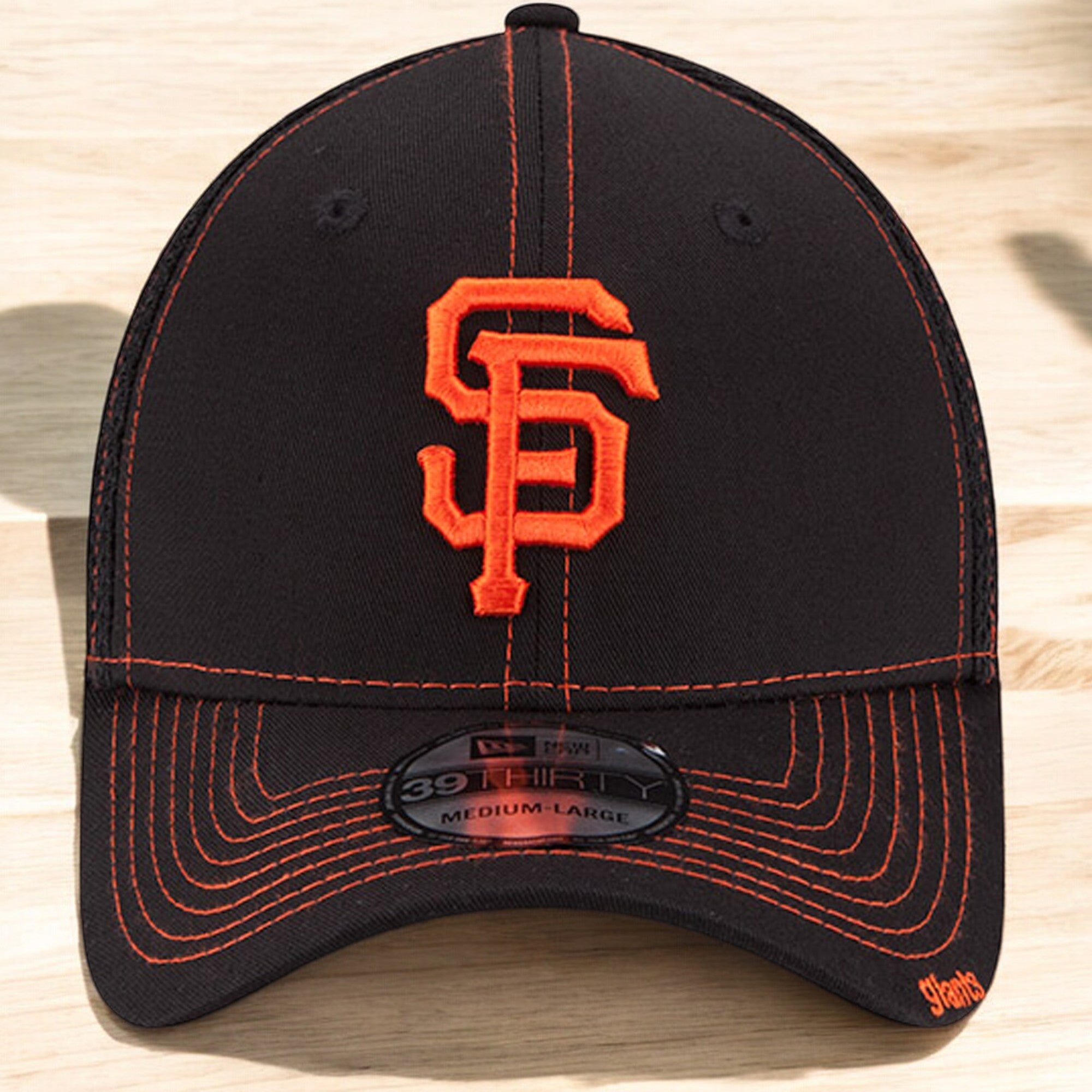 [10059496] MENS NEW ERA MLB SF GIANTS 3930 CLASSIC NEO TEAM FLEX - BLACK/ORANGE