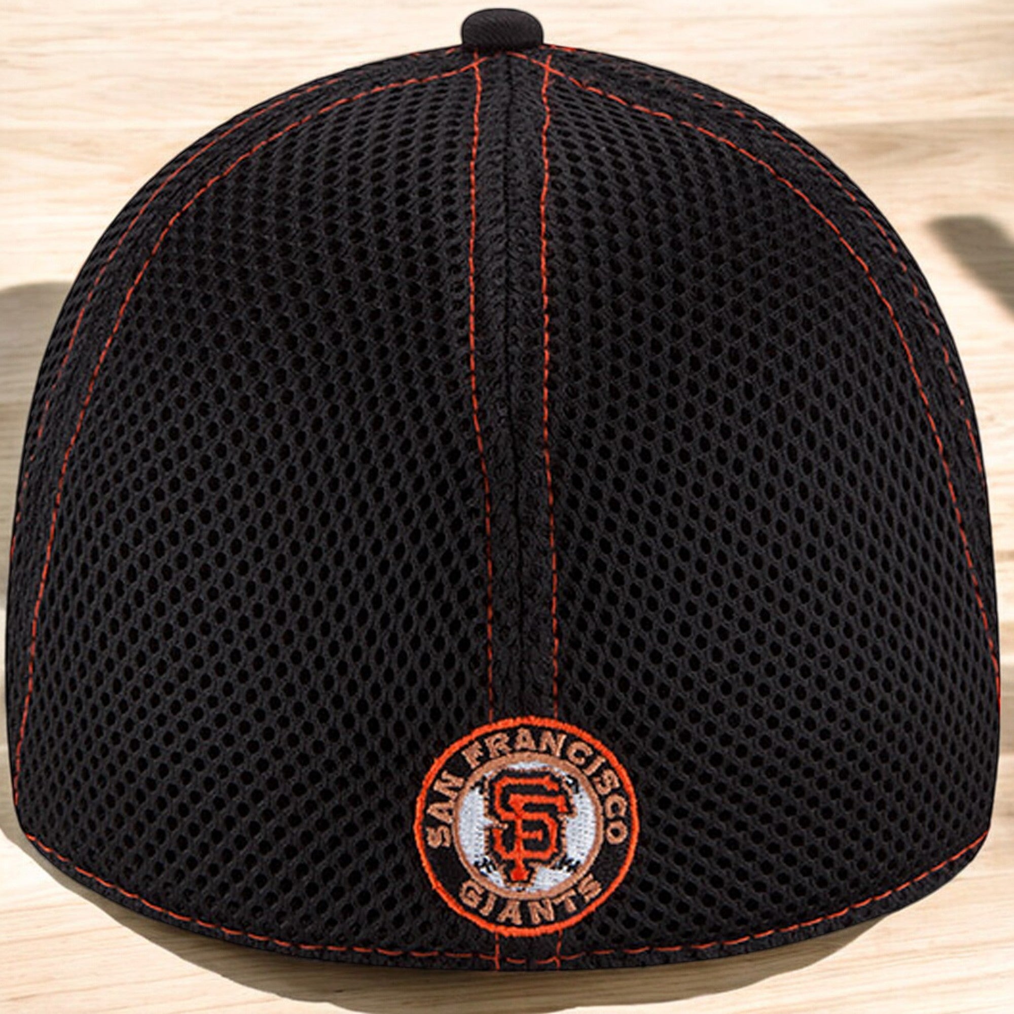 [10059496] MENS NEW ERA MLB SF GIANTS 3930 CLASSIC NEO TEAM FLEX - BLACK/ORANGE