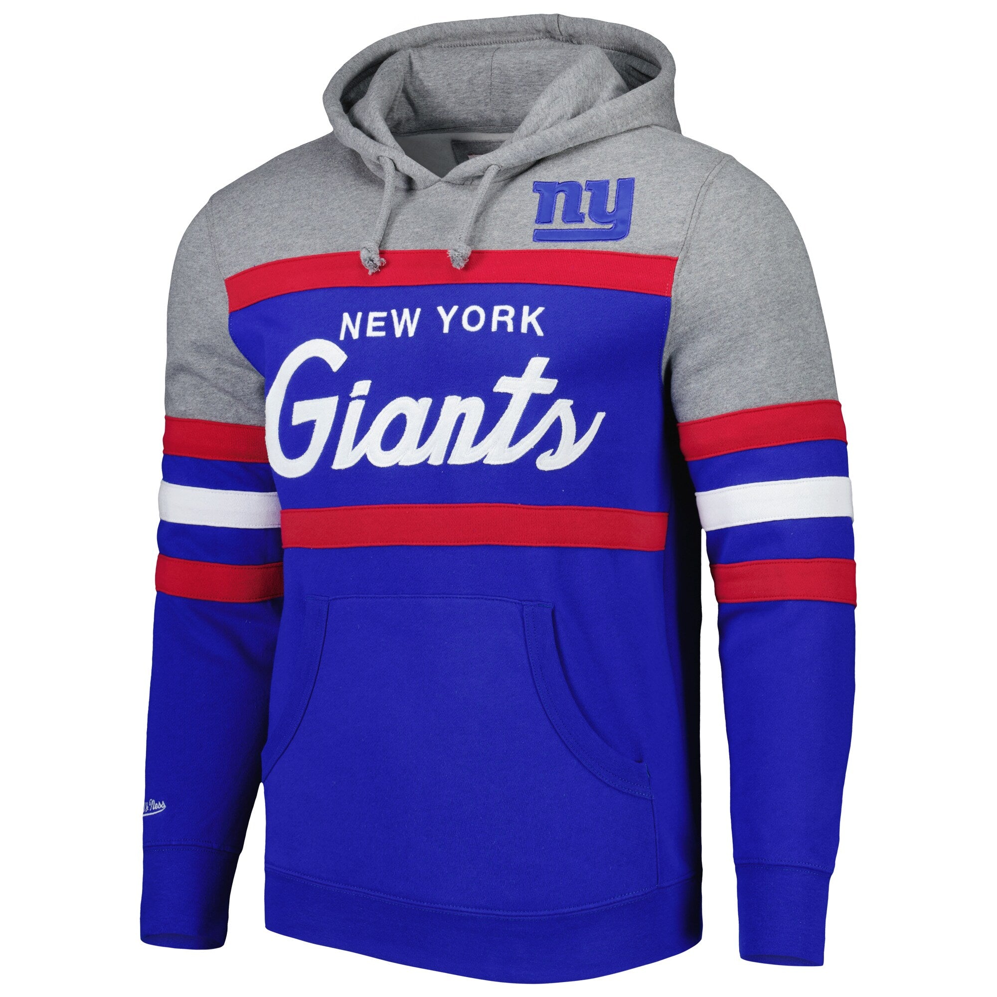 Mens Mitchell & Ness NFL HEAD COACH HOODIE GIANTS