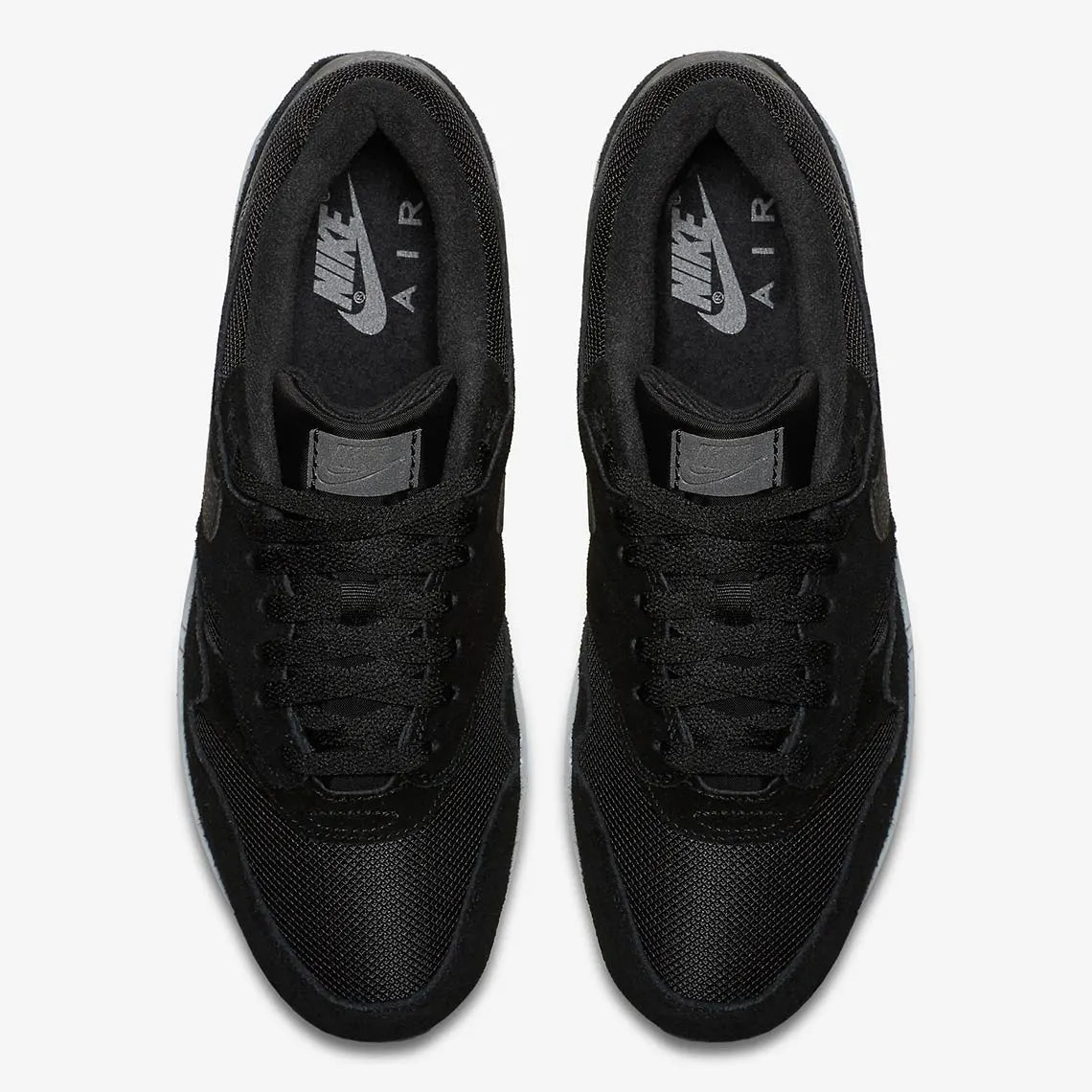 [AH8145-006] MENS NIKE AIR MAX 1 'BLACK REFLECTIVE HEEL'