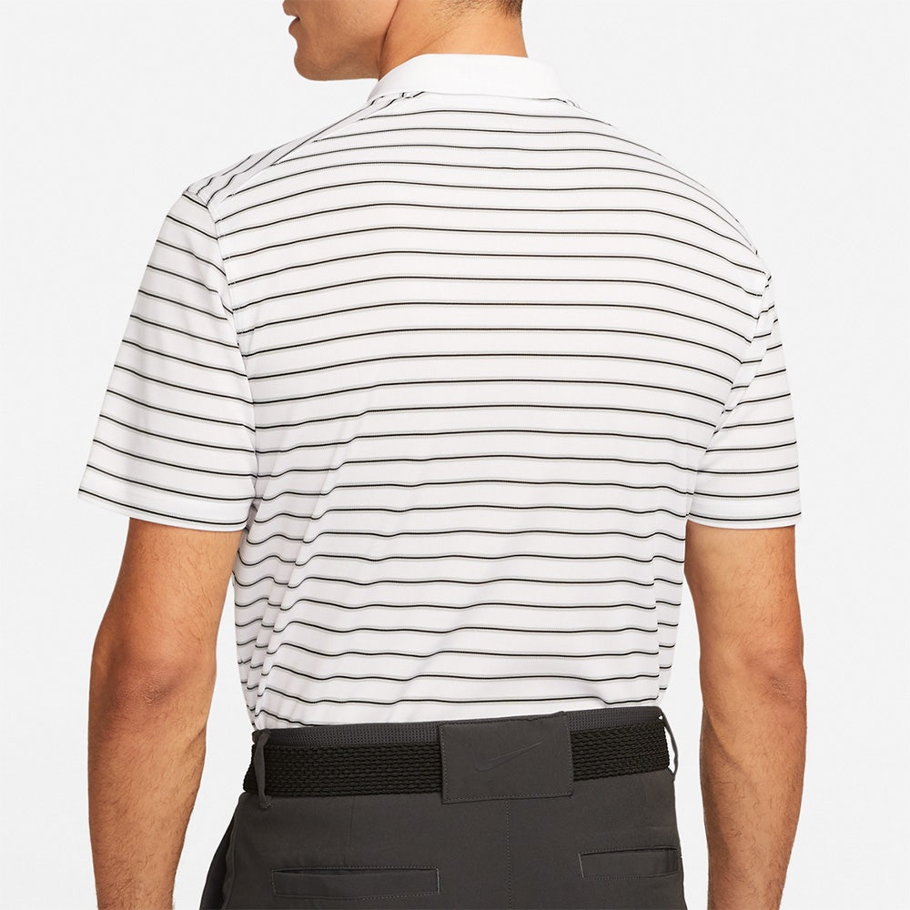 [DH0829-100] MENS NIKE DRI-FIT VICTORY STRIPE POLO
