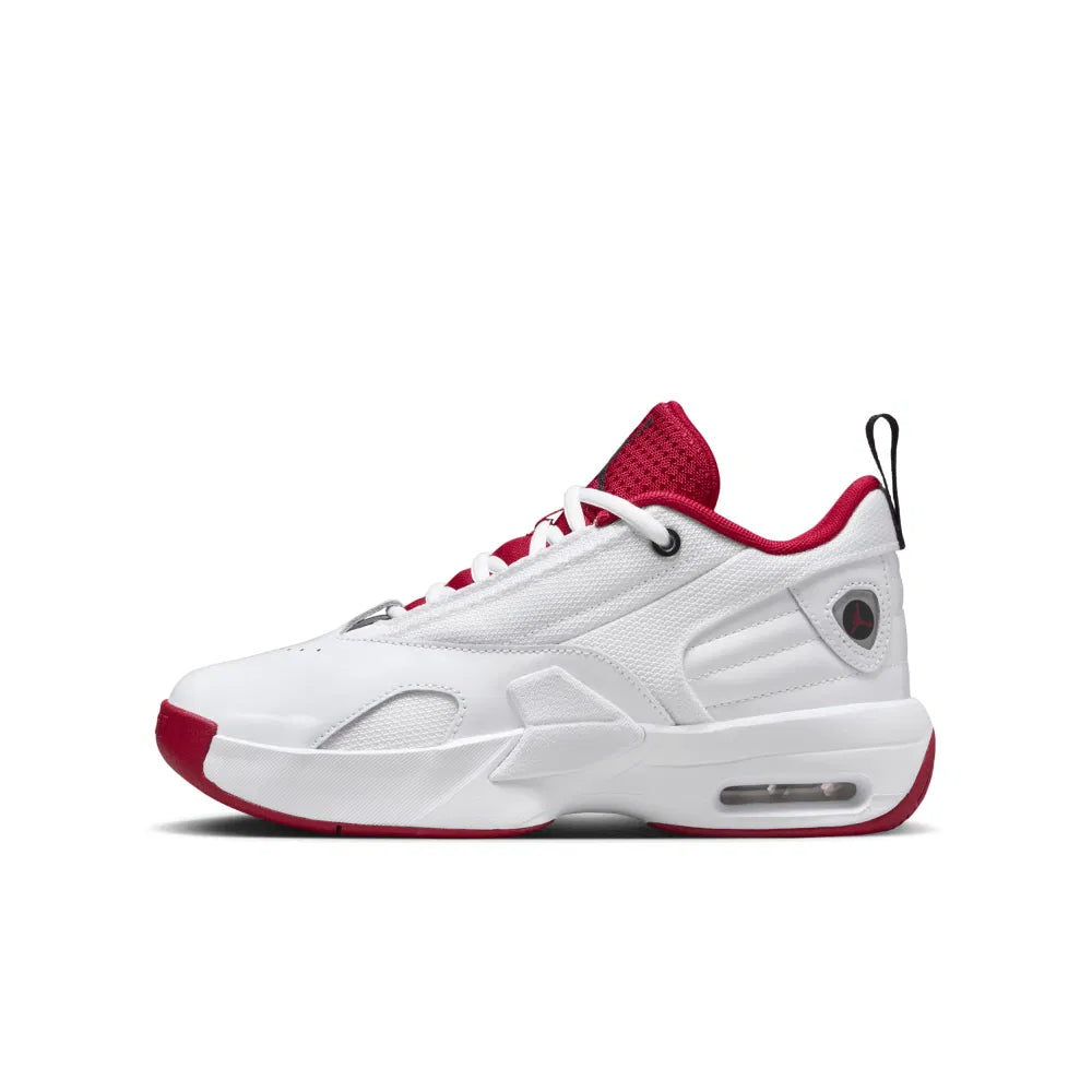 [FQ8297-106] GRADE SCHOOL AIR JORDAN MAX AURA 6 'WHITE BLACK GYM RED (GS)'