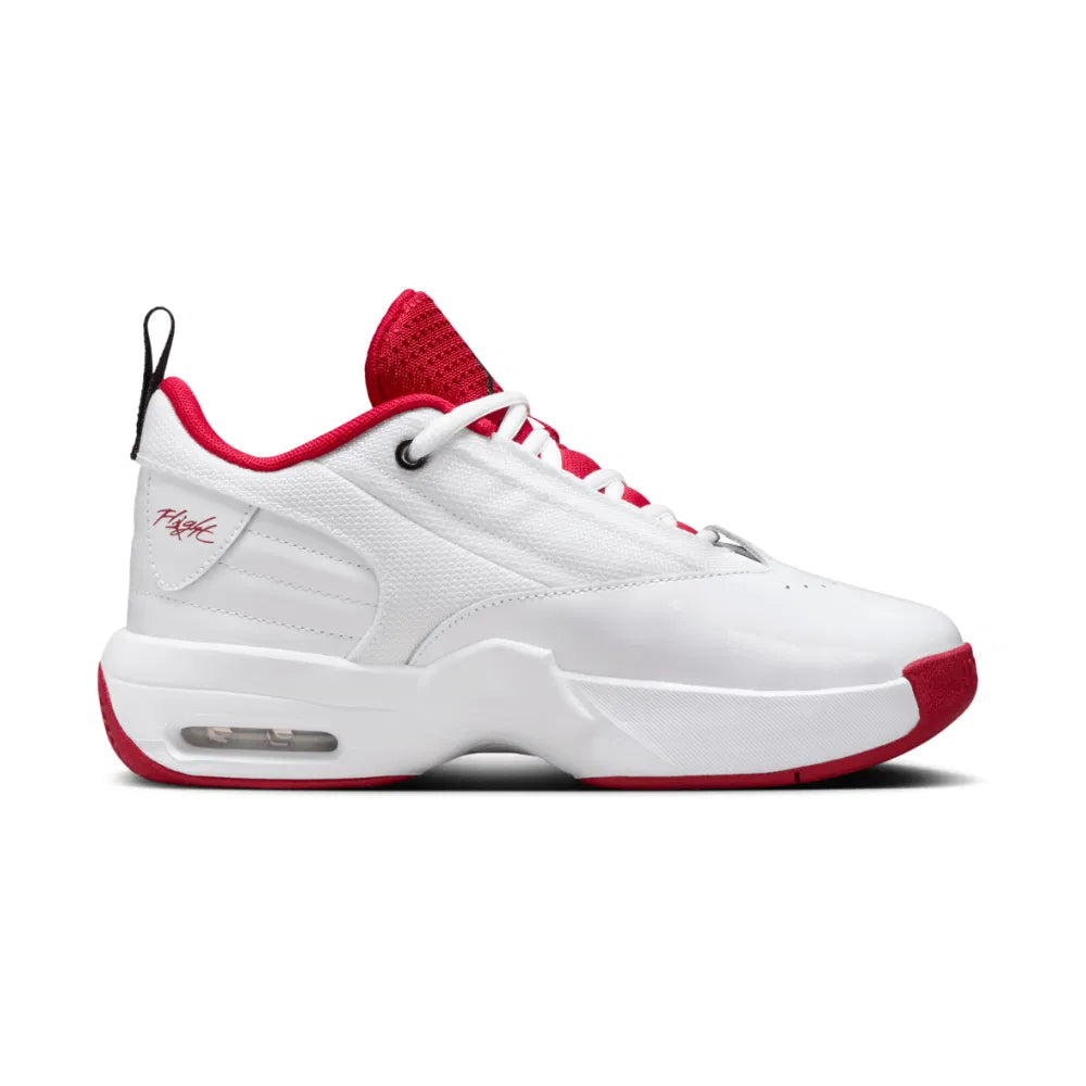 [FQ8297-106] GRADE SCHOOL AIR JORDAN MAX AURA 6 'WHITE BLACK GYM RED (GS)'