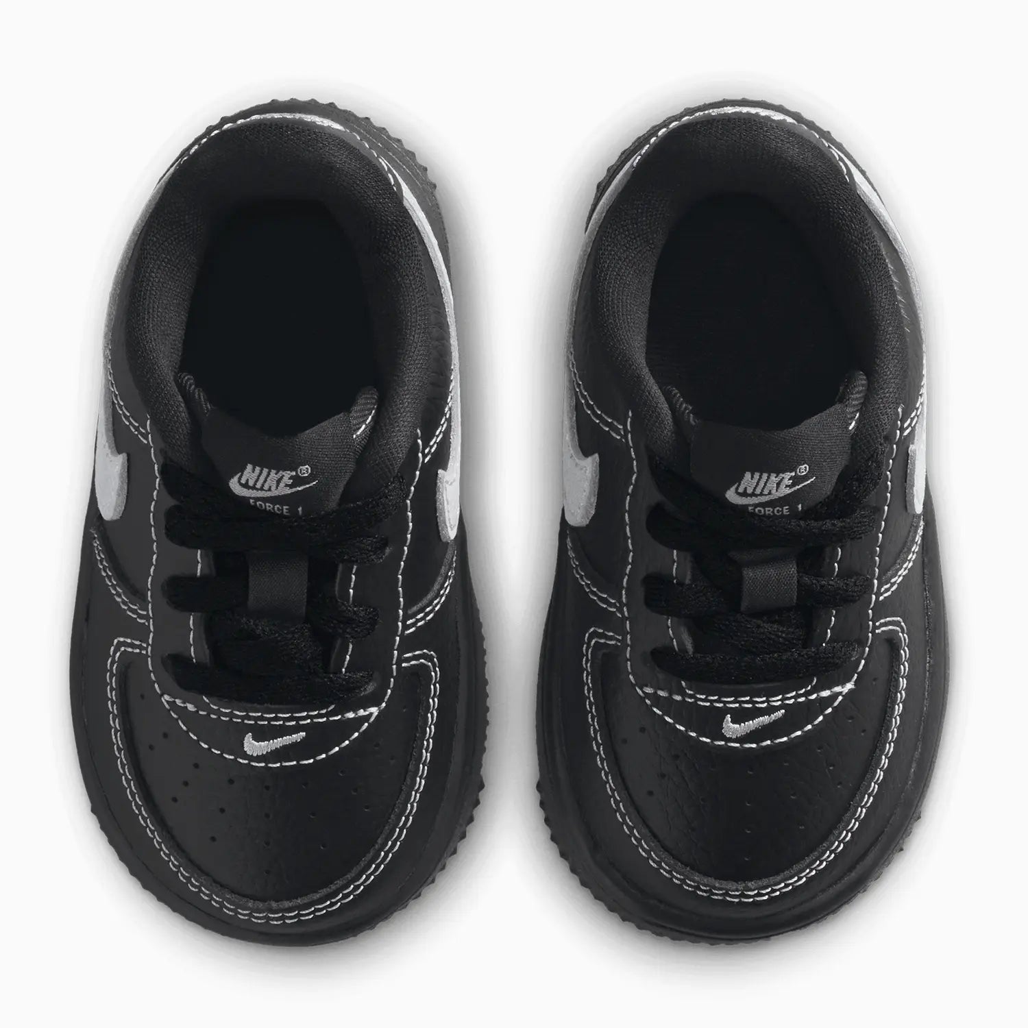 [IM7995-003] TODDLERS NIKE FORCE 1 LOW LV8 3 'BLACK WOLF GREY (TD)'