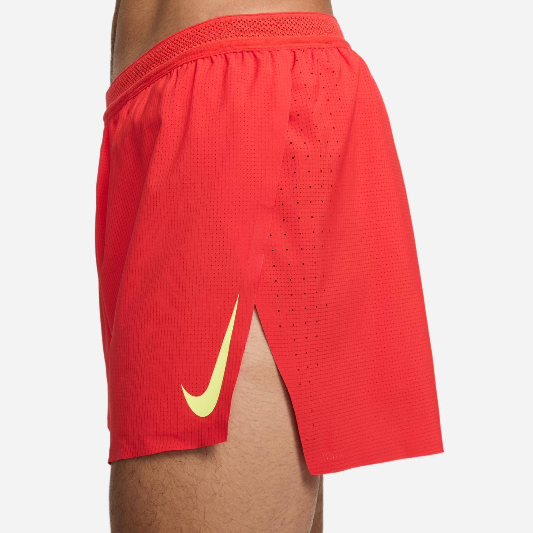 [CJ7840-636] MENS NIKE DRI-FIT ADV AEROSWIFT 4" BRIEF-LINED RACING SHORTS
