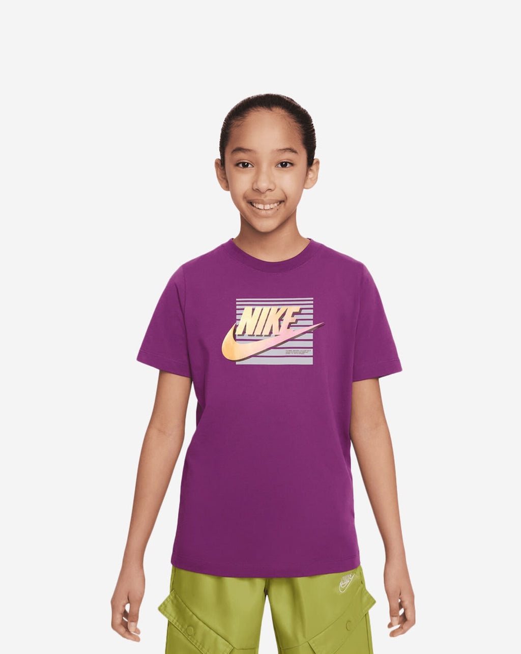[FN9552-503] YOUTH NIKE NSW FUTURA RETRO TEE