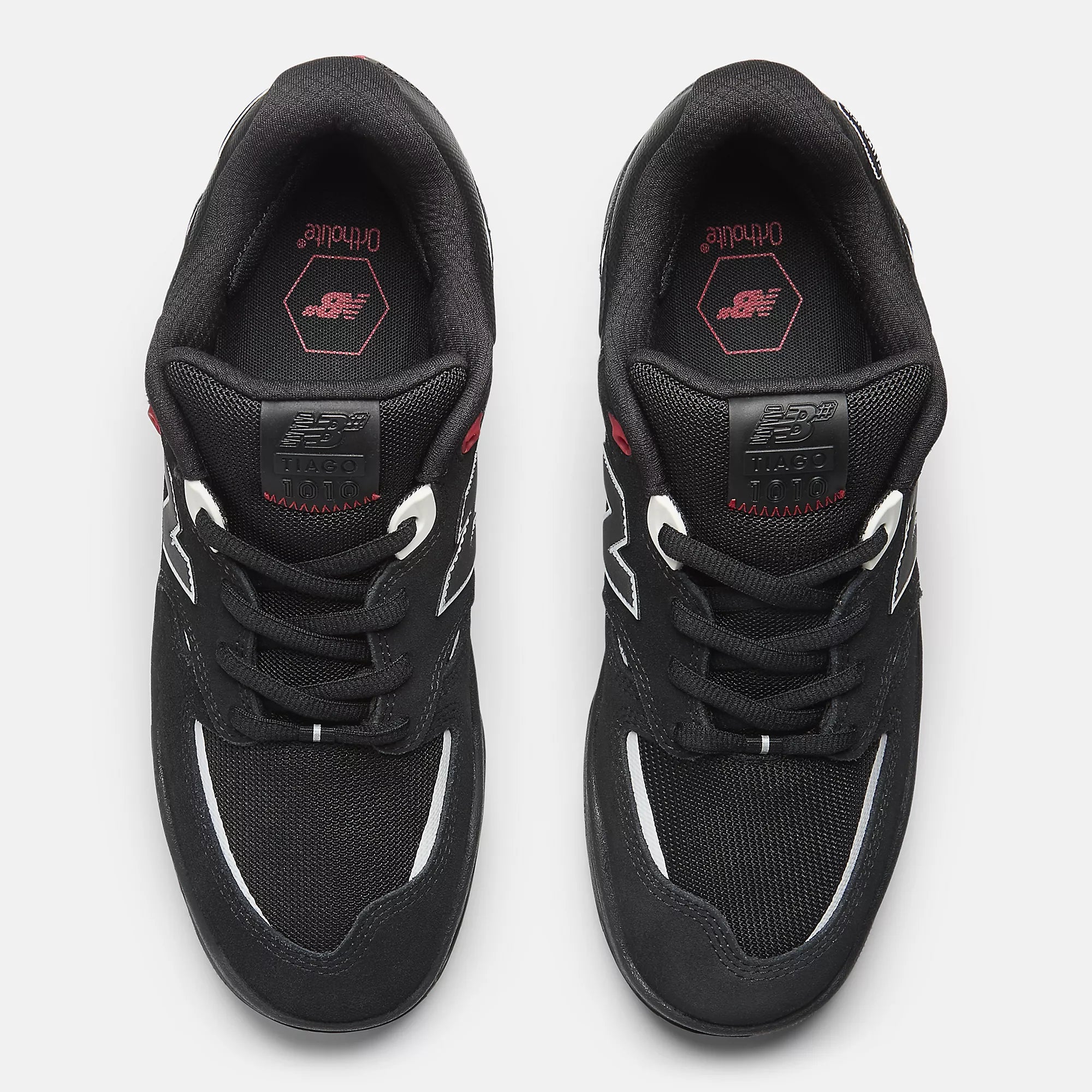 [NM1010RB] MENS NEW BALANCE NUMERIC 1010 'TIAGO LEMOS BLACK WHITE GUM'