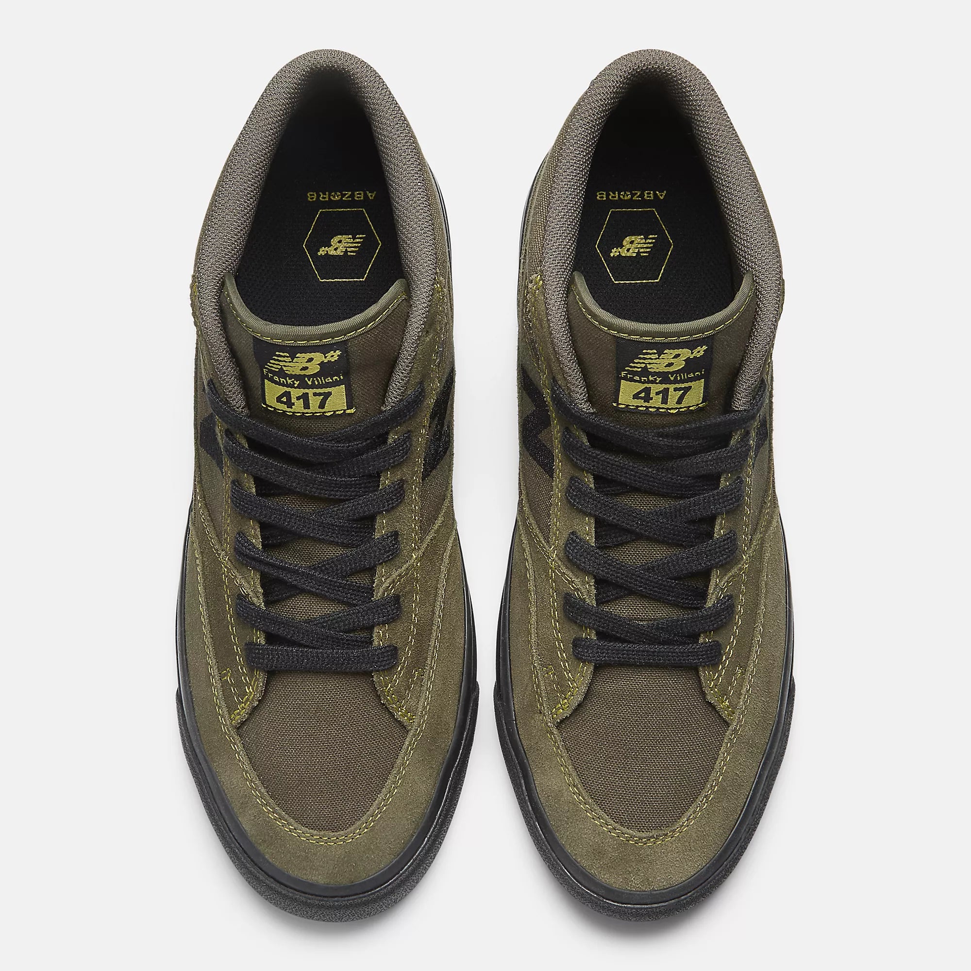 [NM417OJU] MENS NEW BALANCE NUMERIC 417 FRANKY VILLANI 'OLIVE/BLACK'