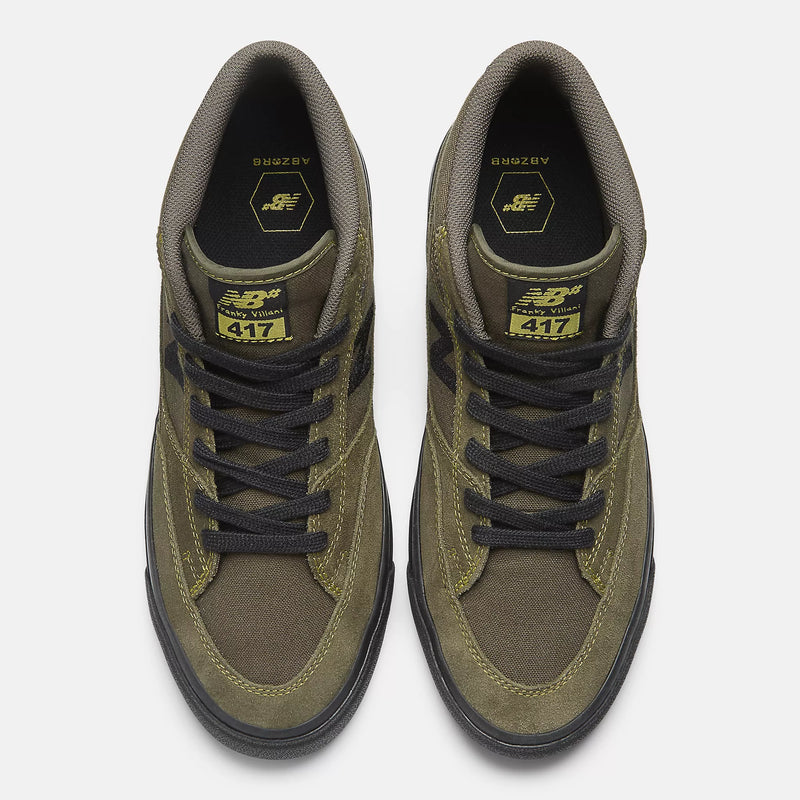 [NM417OJU] MENS NEW BALANCE NUMERIC 417 FRANKY VILLANI 'OLIVE/BLACK'