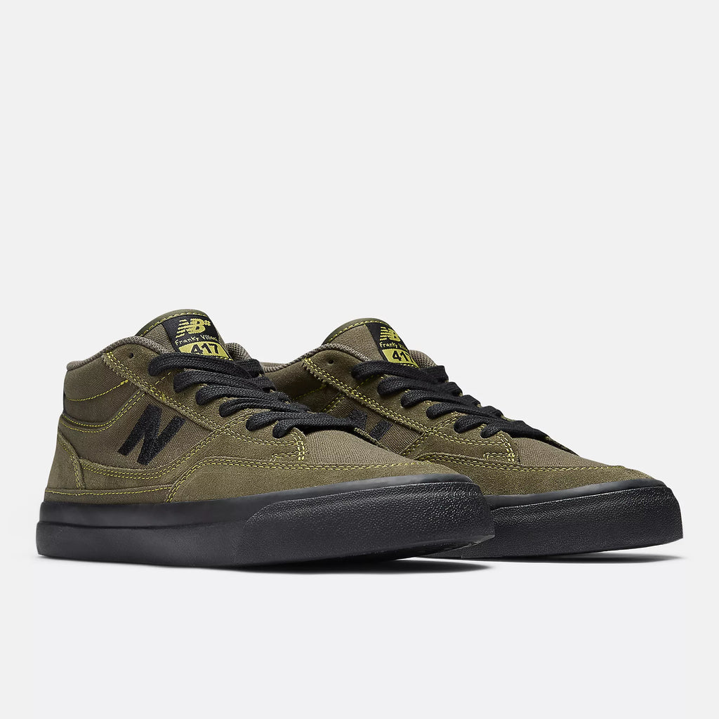 [NM417OJU] MENS NEW BALANCE NUMERIC 417 FRANKY VILLANI 'OLIVE/BLACK'
