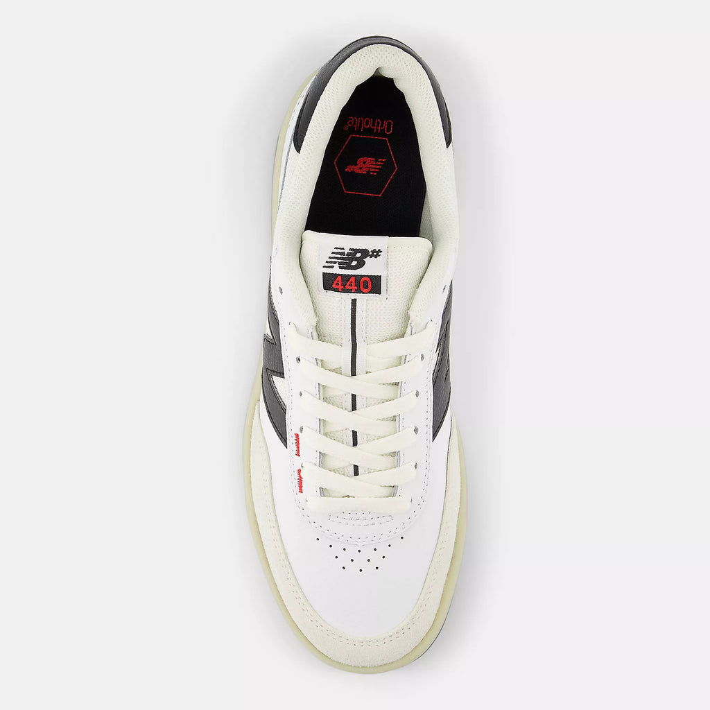 [NM440NO2] MENS NEW BALANCE NUMERIC 440V2 'WHITE/BLACK'