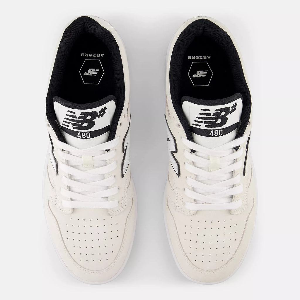 [NM480SWG] MENS NEW BALANCE NUMERIC 480 'WHITE/BLACK'