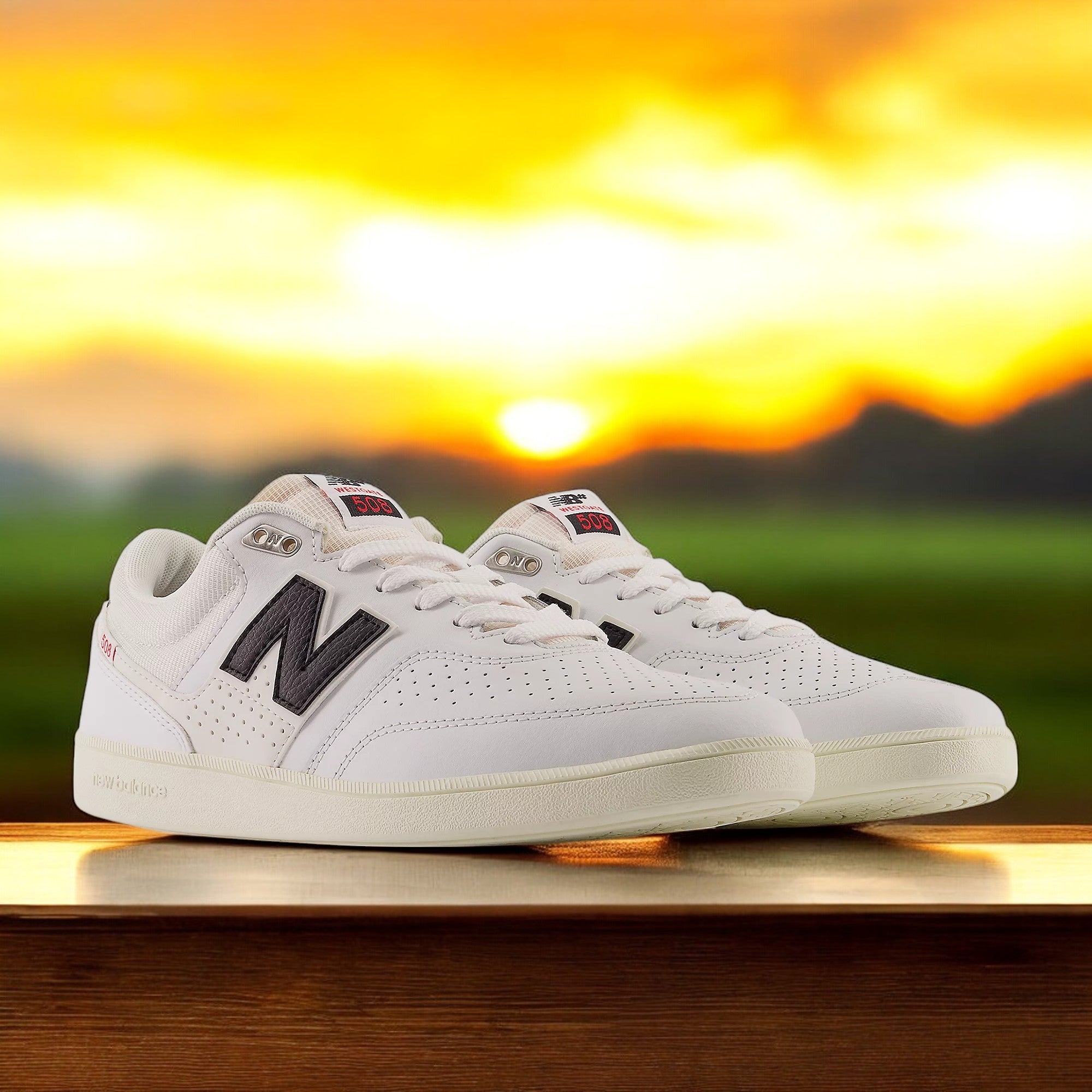 [NM508TGS] Mens New Balance BRANDON WESTGATE X NUMERIC 508 'WHITE BLACK'