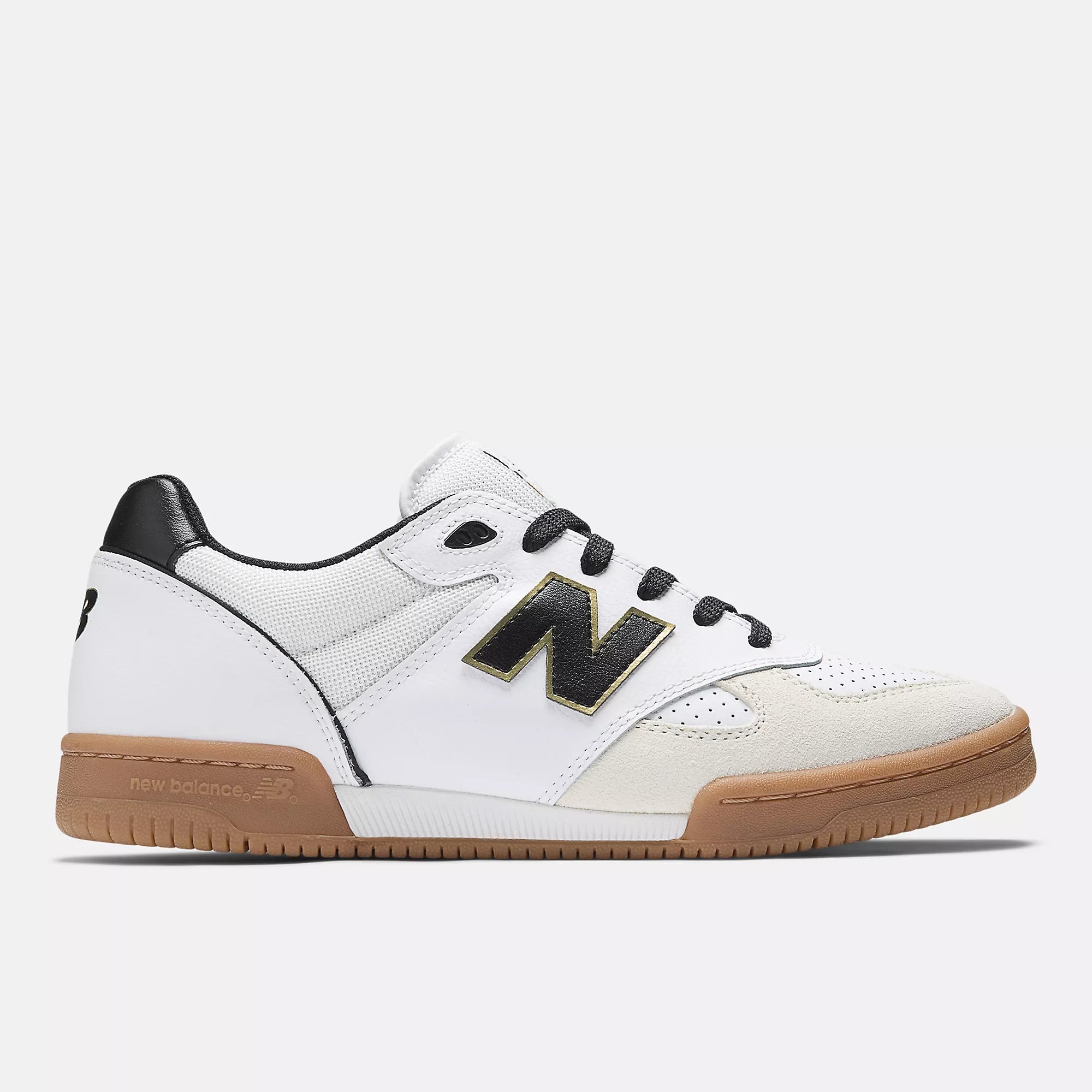[NM600WTA] MENS NEW BALANCE NUMERIC 600 'TOM KNOX WHITE BLACK'