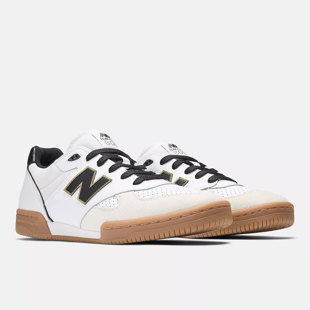 [NM600WTA] MENS NEW BALANCE NUMERIC 600 'TOM KNOX WHITE BLACK'