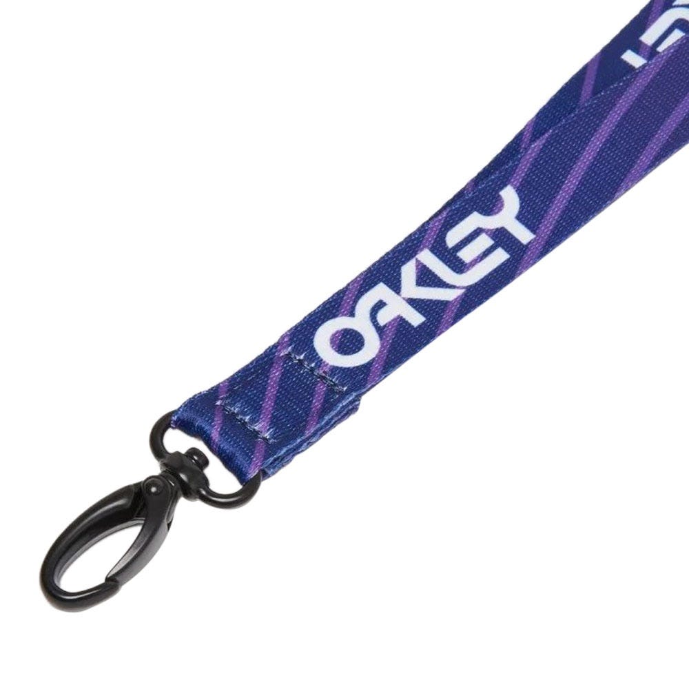 [FOS901051-9V9] MENS OAKLEY WANDERLUST LANYARD - PURPLE TEMPESTAS PT