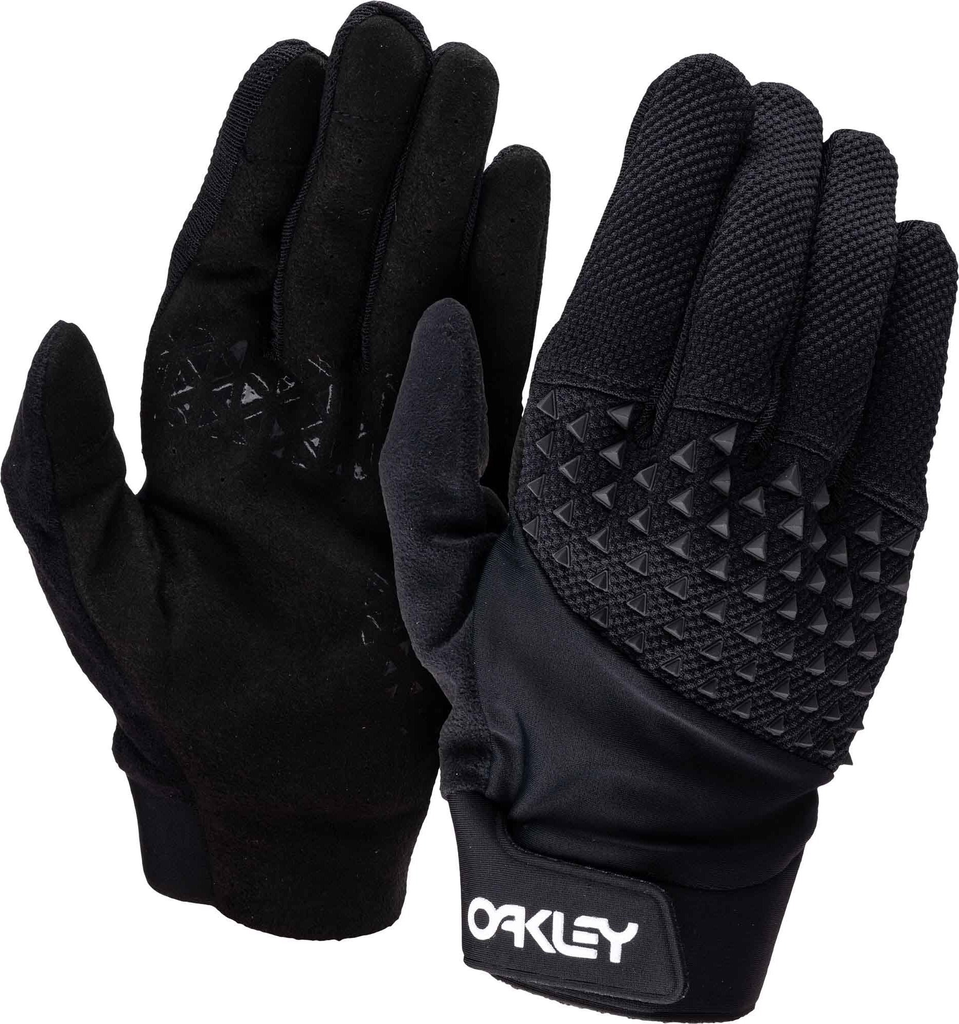 [FOS900874-02E] MENS OAKLEY DROP IN MTB GLOVE - BLACKOUT