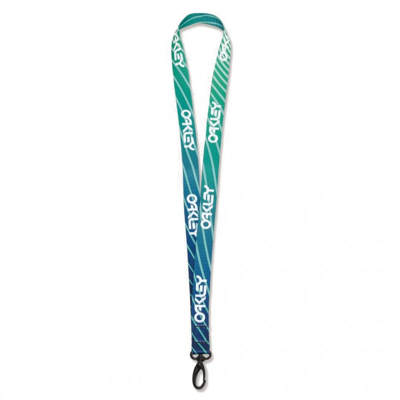 [FOS901051-9V8] MENS OAKLEY WANDERLUST LANYARD - GREEN TEMPESTAS PT