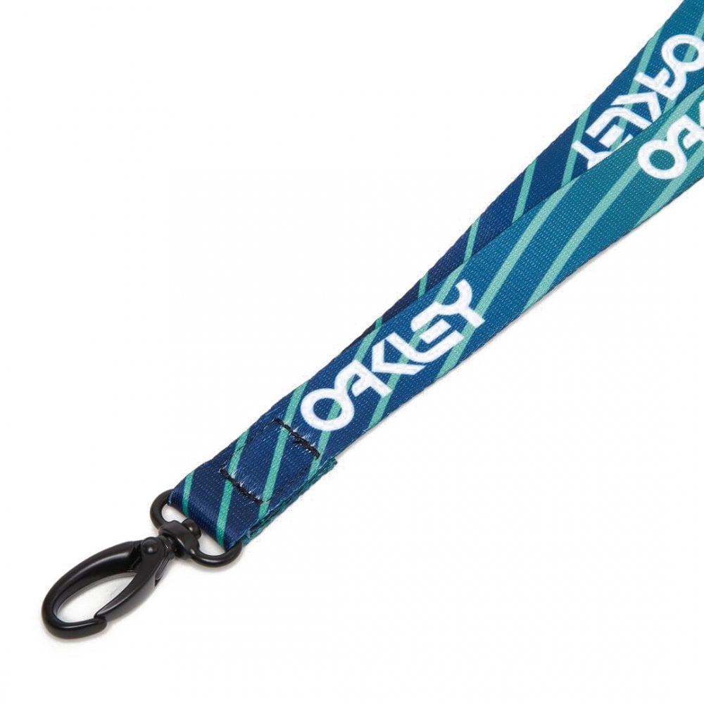 [FOS901051-9V8] MENS OAKLEY WANDERLUST LANYARD - GREEN TEMPESTAS PT