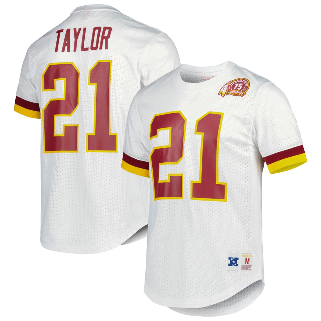 Mens Mitchell & Ness NFL N&N MESH CREWNECK REDSKINS 2007 SEAN TAYLOR