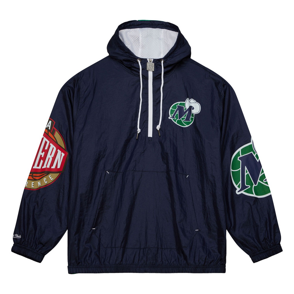 MENS MITCHELL & NESS TEAM OG 2.0 ANORAK WINDBREAKER MAVERICKS