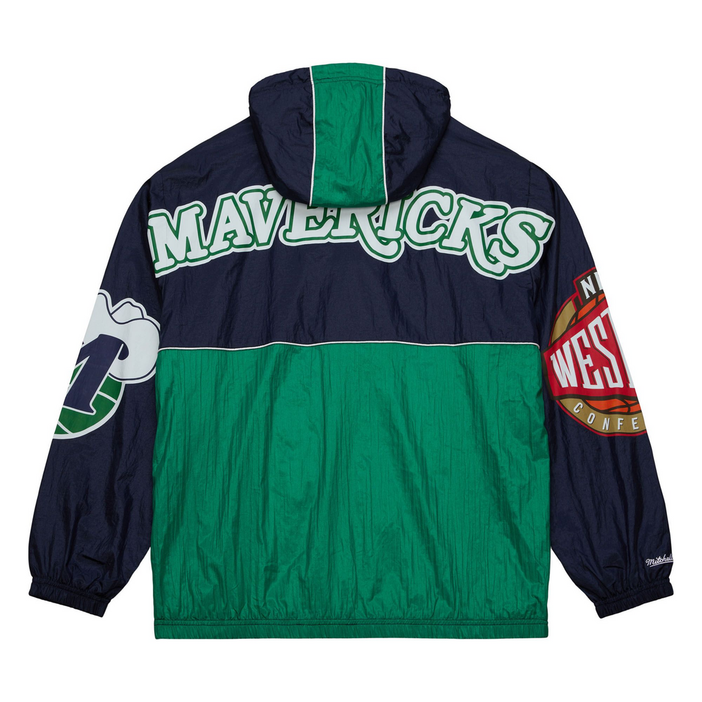 MENS MITCHELL & NESS TEAM OG 2.0 ANORAK WINDBREAKER MAVERICKS