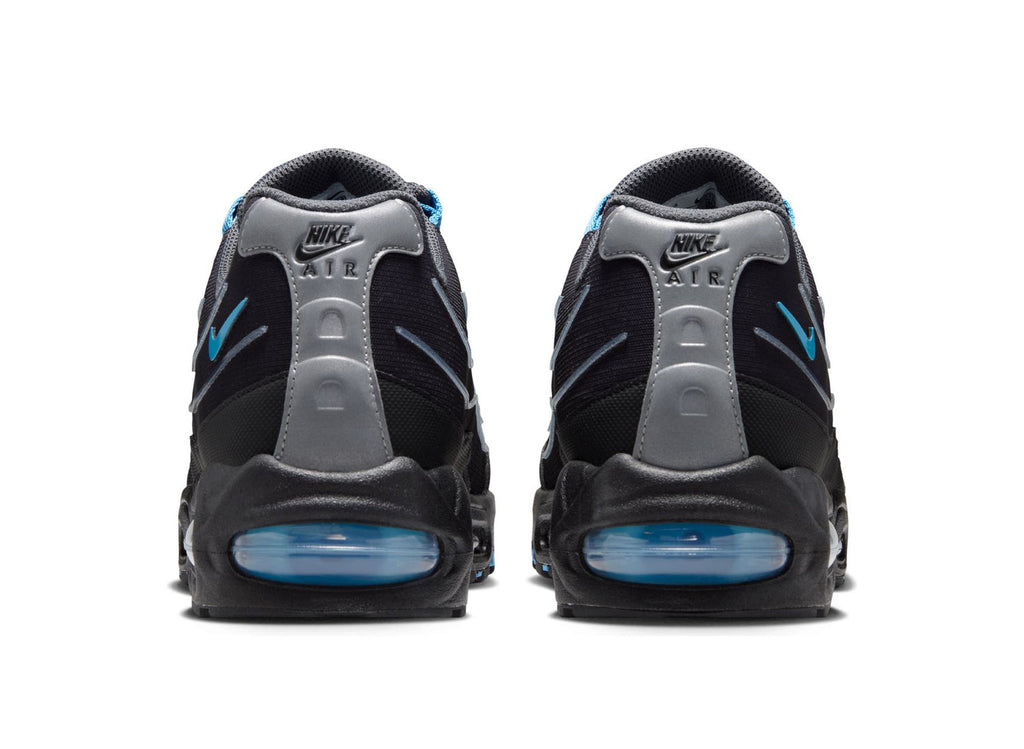 [IH7853-002] MENS NIKE AIR MAX 95 'BIG BUBBLE TECH BLACK UNIVERSITY BLUE'