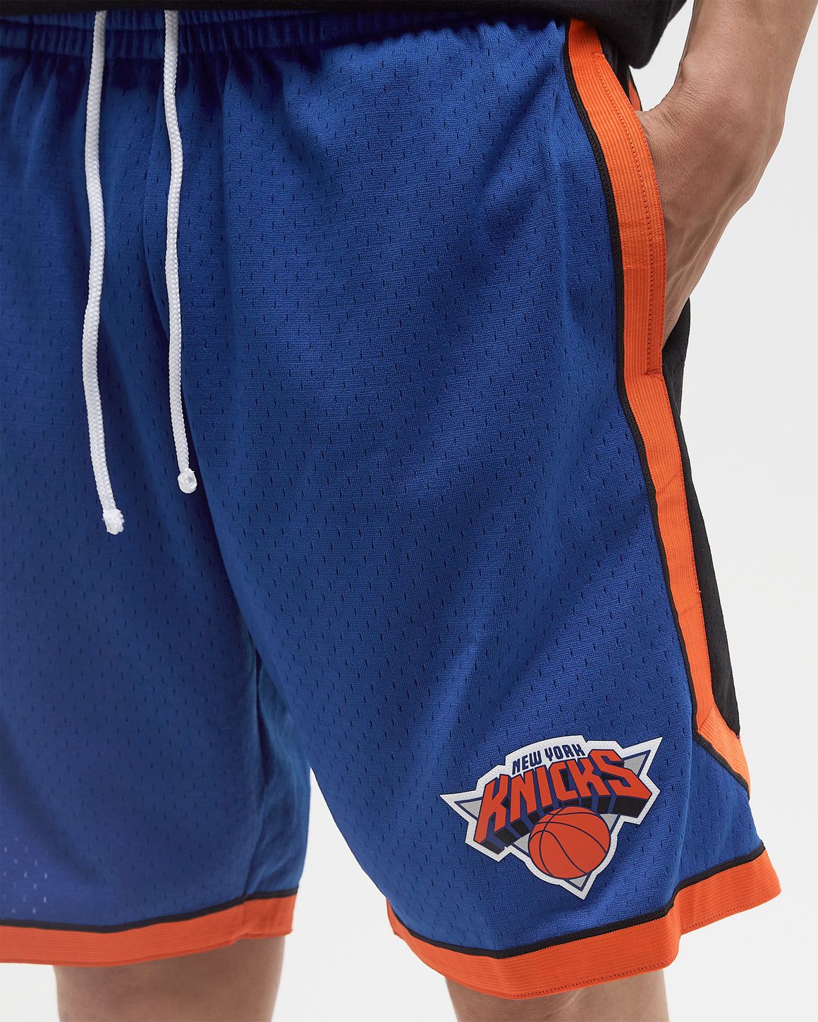 MENS MITCHELL & NESS NBA DARK SHORTS KNICKS 2010