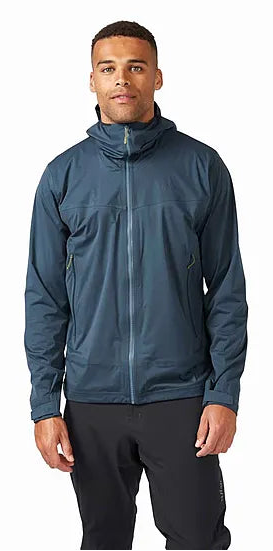 [QWG-74-BLN] MENS RAB KINETIC 2.0 WATERPROOF REGULAR FIT JACKET