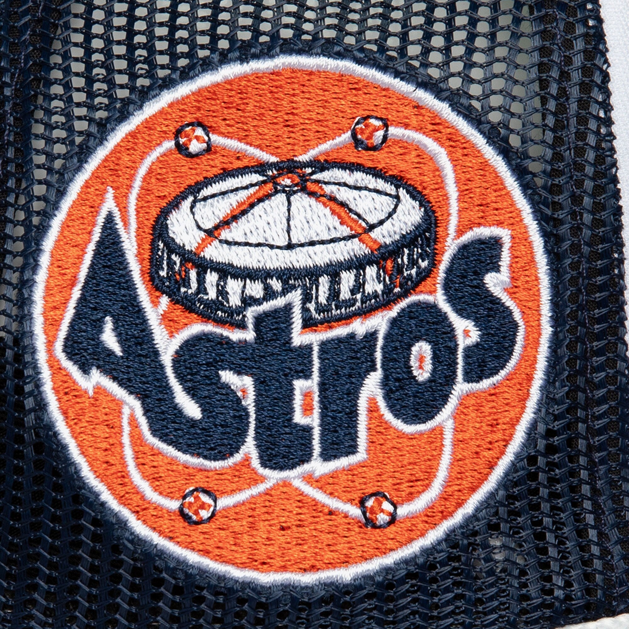 MENS MITCHELL & NESS MLB BLOCKER TRUCKER COOP ASTROS