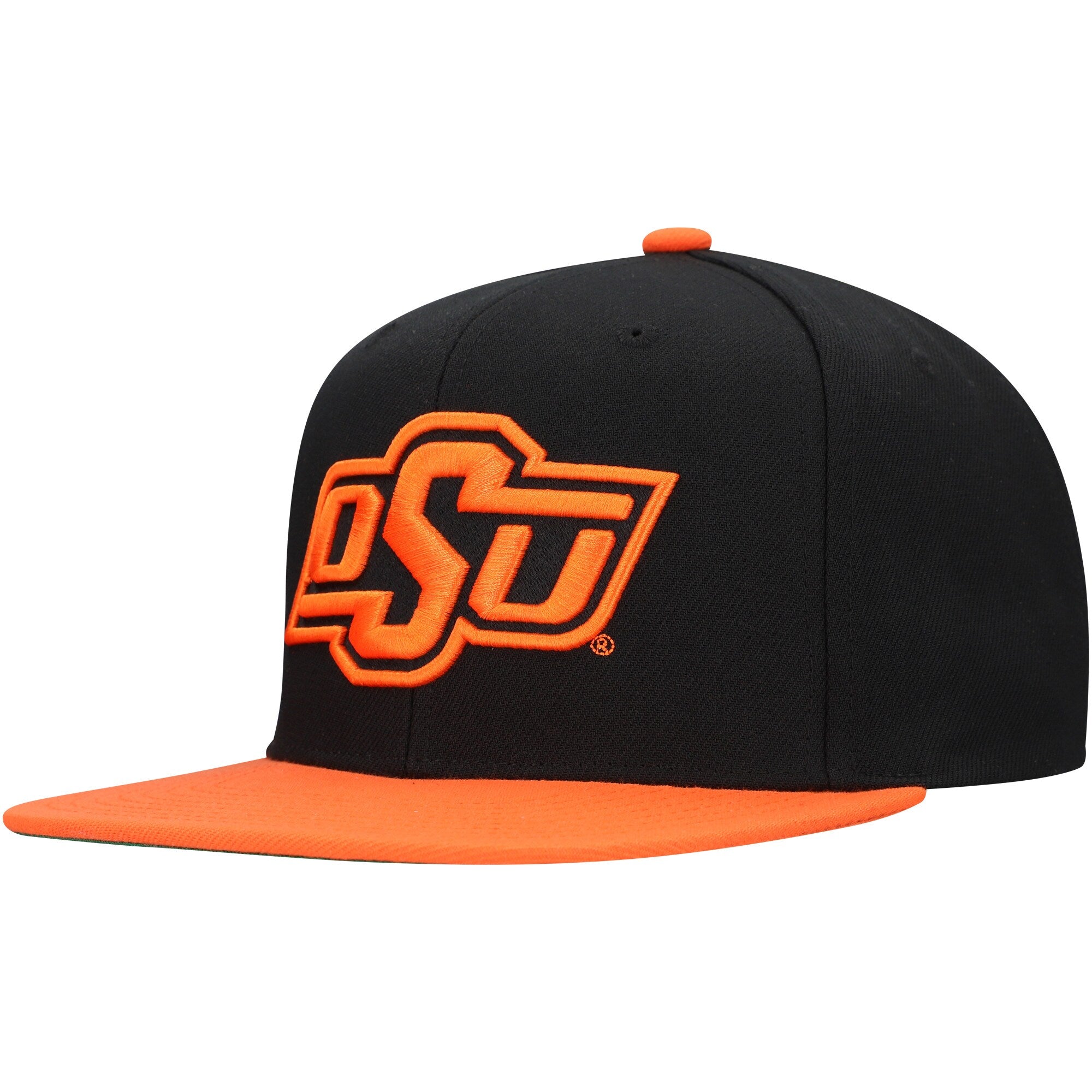 Mens Mitchell & Ness NCAA TEAM 2 TONE 2.0 SNAPBACK OKLAHOMA STATE COWBOYS
