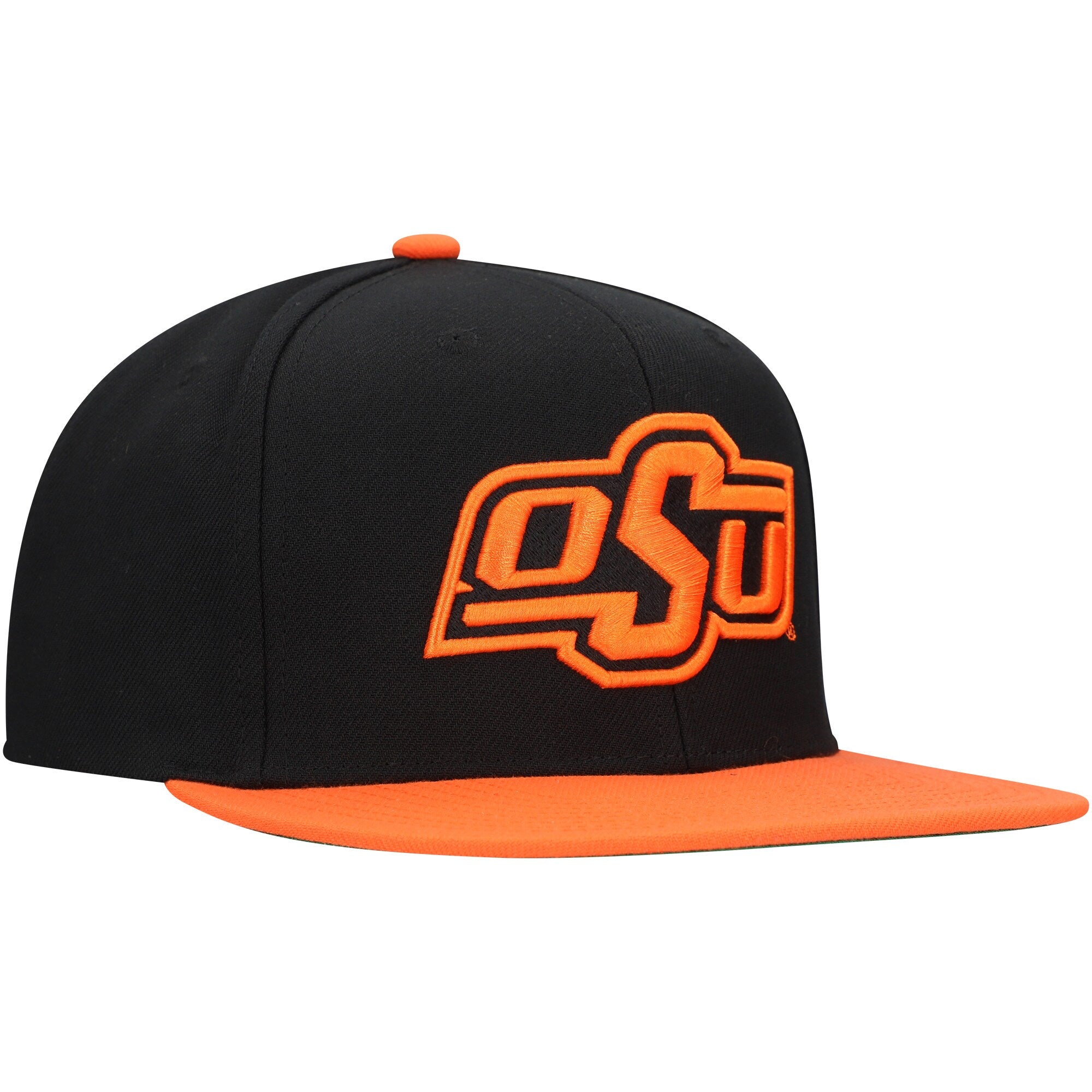 Mens Mitchell & Ness NCAA TEAM 2 TONE 2.0 SNAPBACK OKLAHOMA STATE COWBOYS