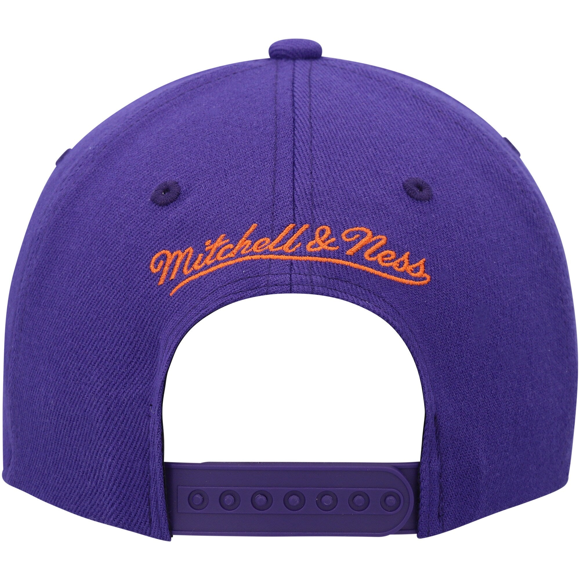 MENS MITCHELL & NESS NBA TEAM 2TONE STRETCH SNAPBACK NBA SUNS - PURPLE-ORANGE