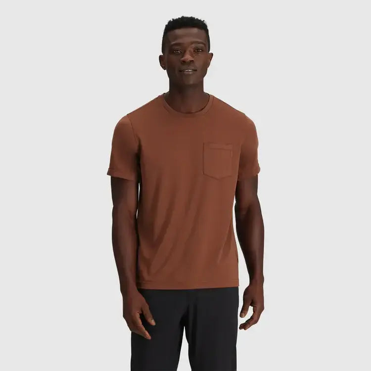 [300245-2643] MENS OUTDOOR RESEARCH ESSENTIAL POCKET UPF 30 T-SHIRT TEE SHIRT