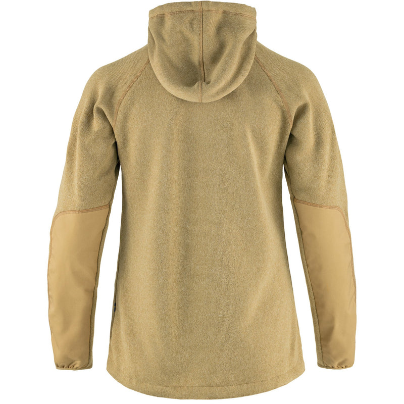 [89516-196] WOMENS FJALLRAVEN OVIK FLEECE HOODIE W REGULAR FIT FULL ZIP SWEATER