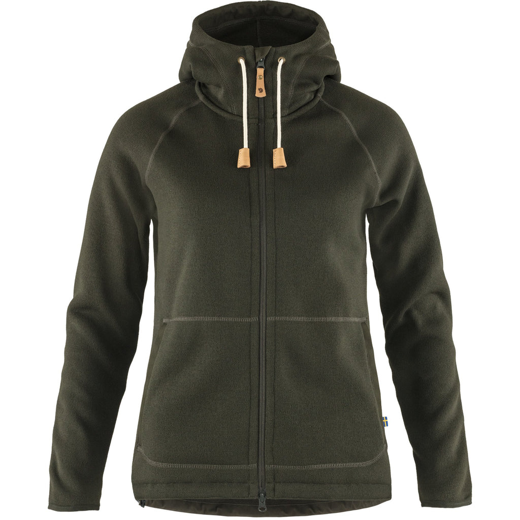 [89516-662] WOMENS FJALLRAVEN OVIK FLEECE HOODIE