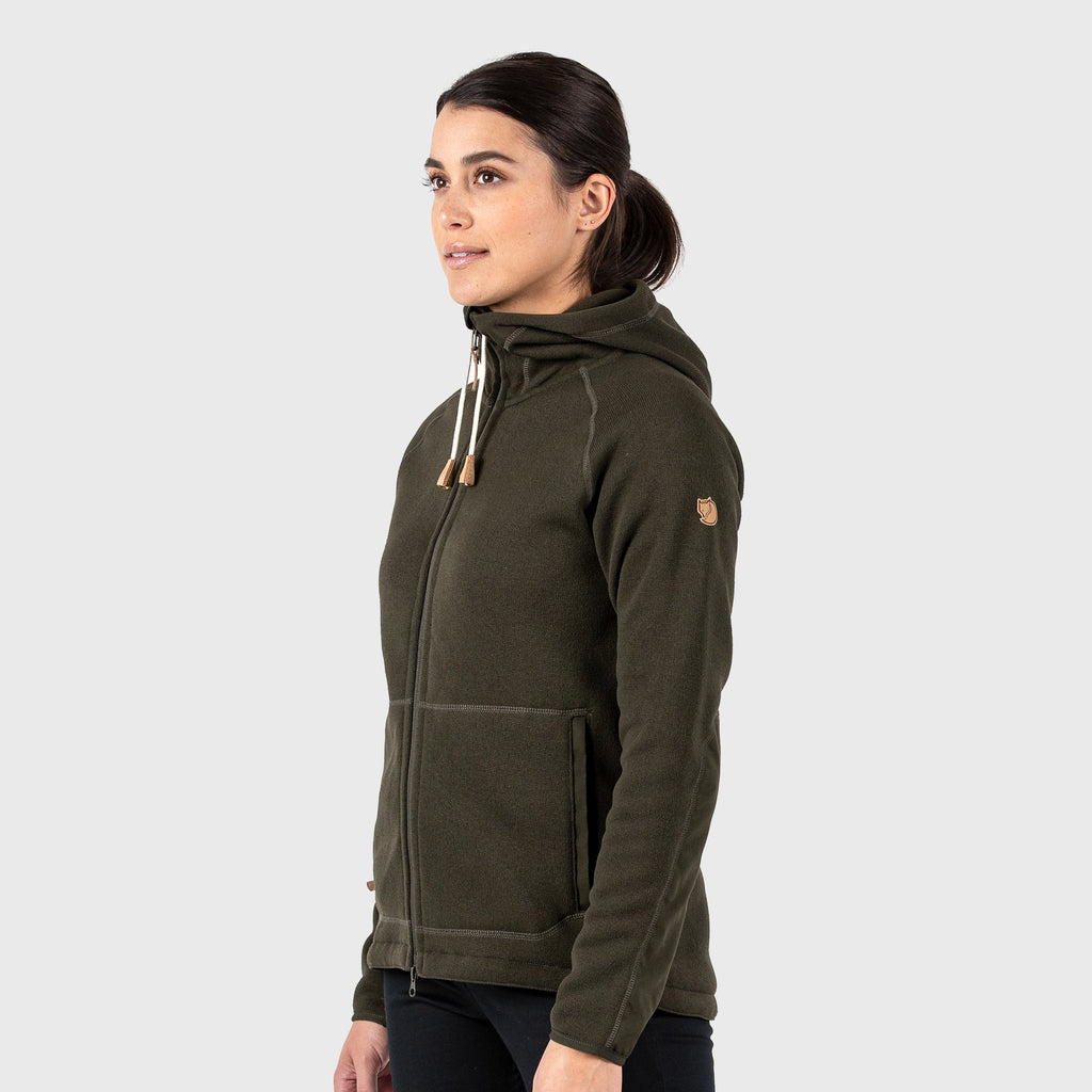 [89516-662] WOMENS FJALLRAVEN OVIK FLEECE HOODIE