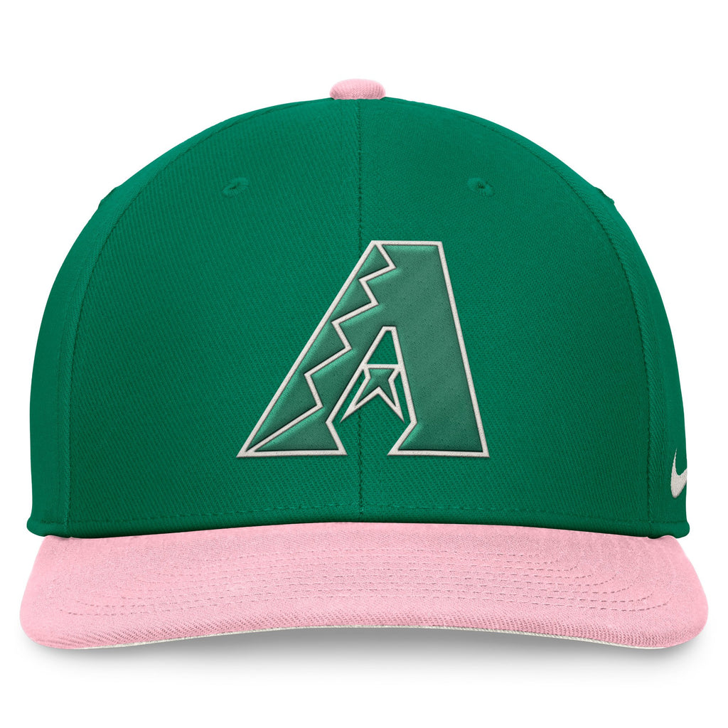 [NB09-0CPE-DQS-LU9] MENS NIKE ARIZONA DIAMONDBACKS MALACHITE PRO PERFORMANCE SNAPBACK HAT