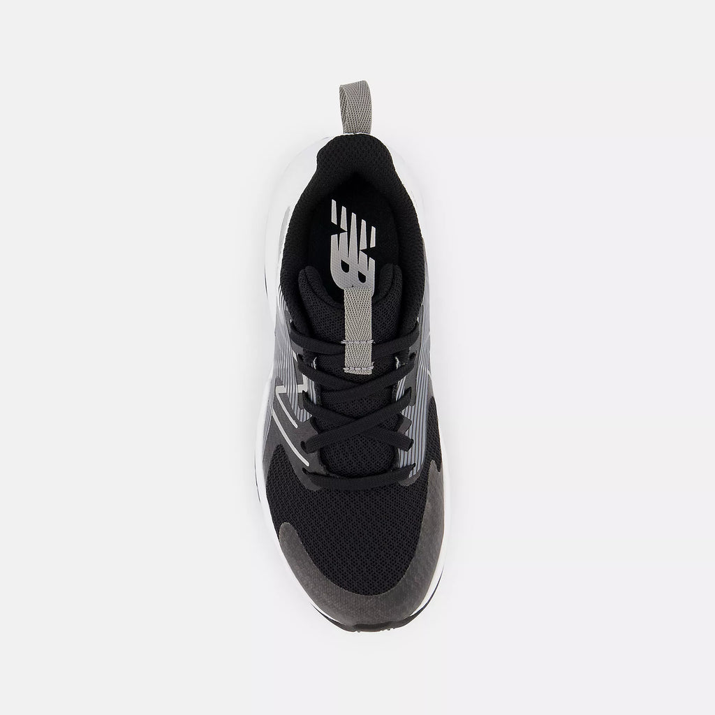 [PKRAVBW2] PRESCHOOL NEW BALANCE RAVE RUN V2 'BLACK WHITE (PS)'
