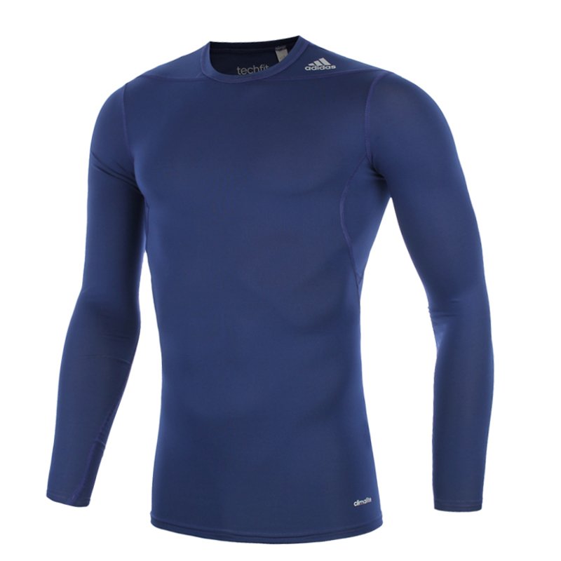[G90141] Mens Adidas Techfit Base Long Sleeve Compression Shirt