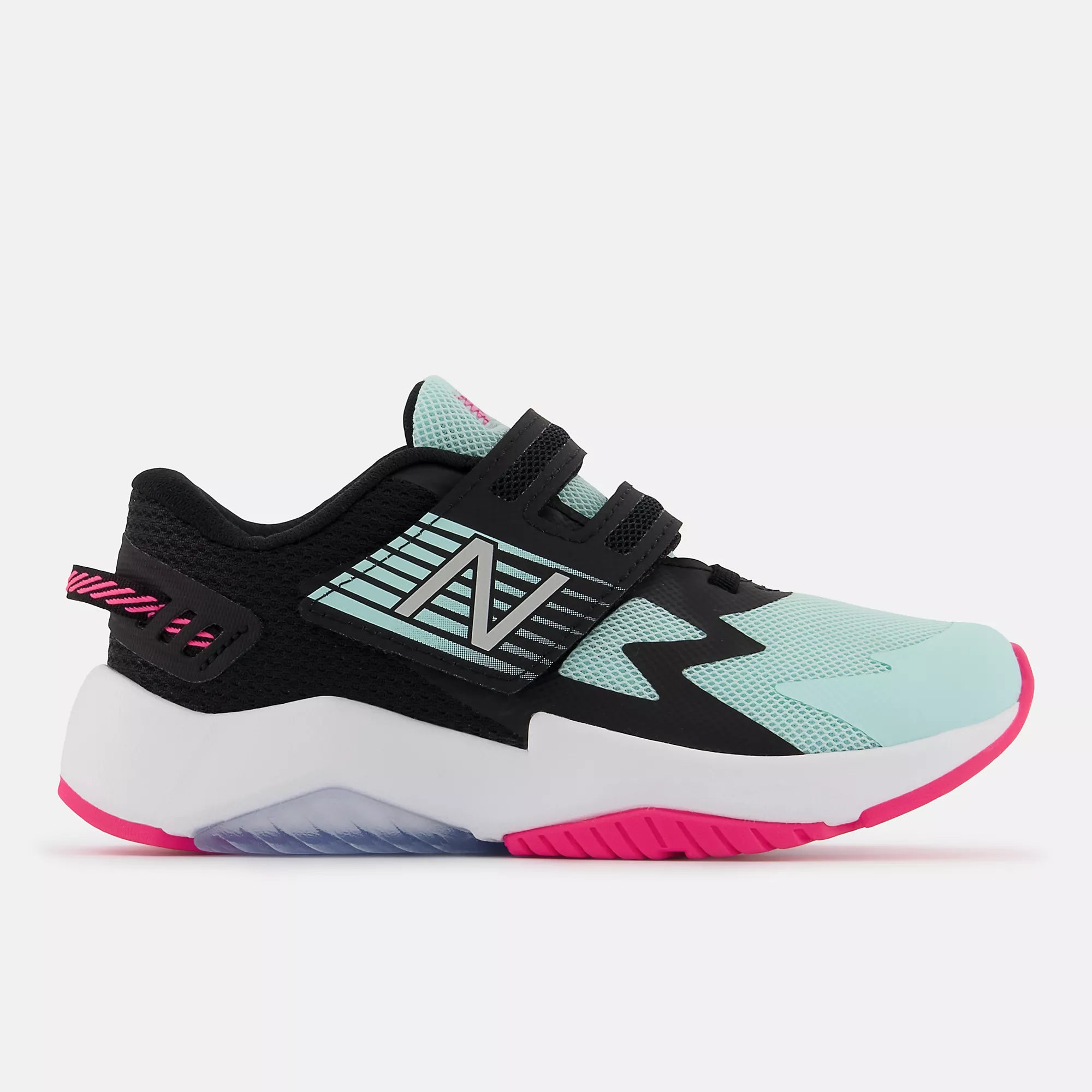 [PTRAVMP X-WIDE] PRESCHOOL NEW BALANCE RAVE RUN (PS) 'WHITE MINT' EXTRA WIDE