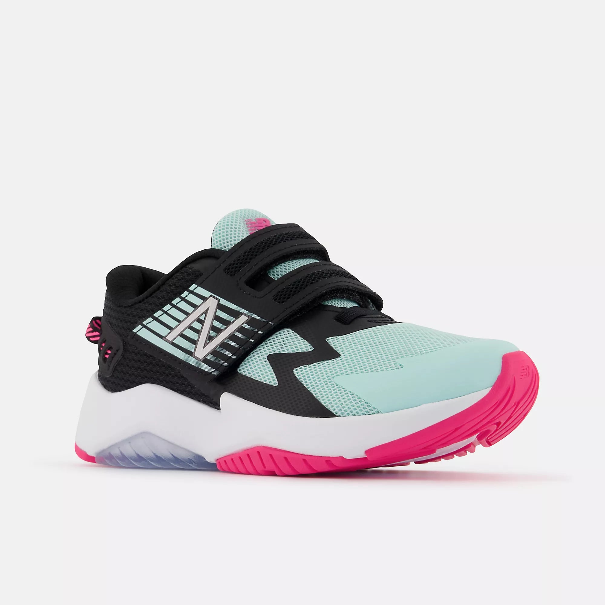 [PTRAVMP X-WIDE] PRESCHOOL NEW BALANCE RAVE RUN (PS) 'WHITE MINT' EXTRA WIDE