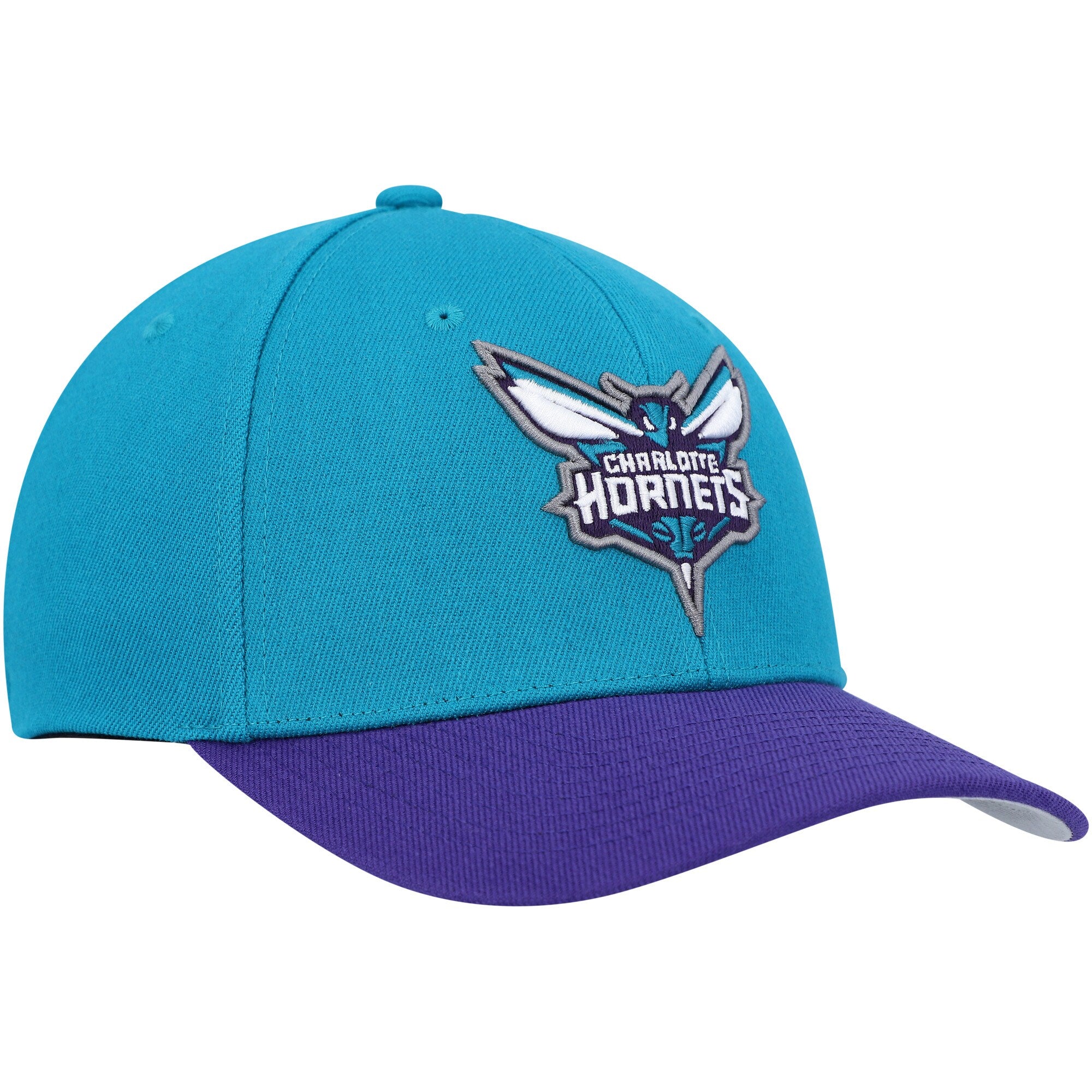 Mens Mitchell & Ness NBA TEAM 2 TONE 2.0 STRETCH SNAPBACK NBA HORNETS